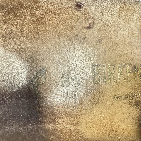 Birkenstock Women's 36 (5 - 5.5 US) Navy Sandals 2 Strap Yao Birko-Flor Balance - Picture 6 of 7